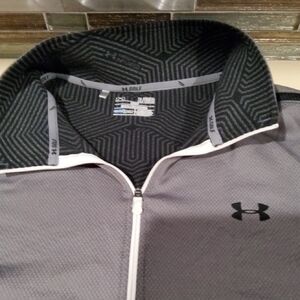 Under Armour Men's Black and Gray Performance Jacket